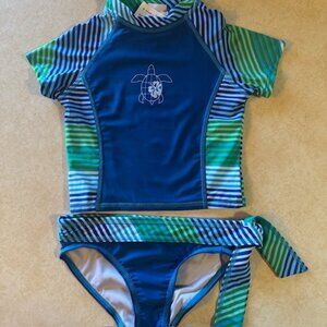 NWT Amy Byer 2 piece Swimsuit Set sz 10